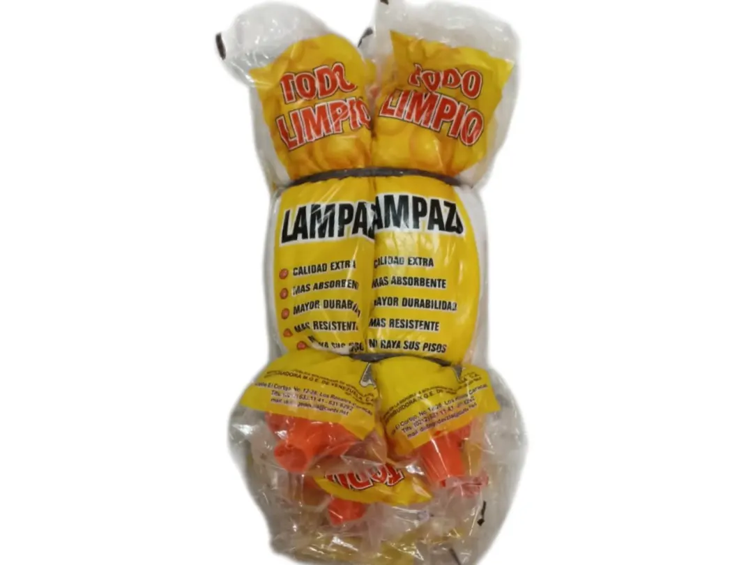 Lampazo Industrial Docena Para la Limpieza del Hogar y Locales