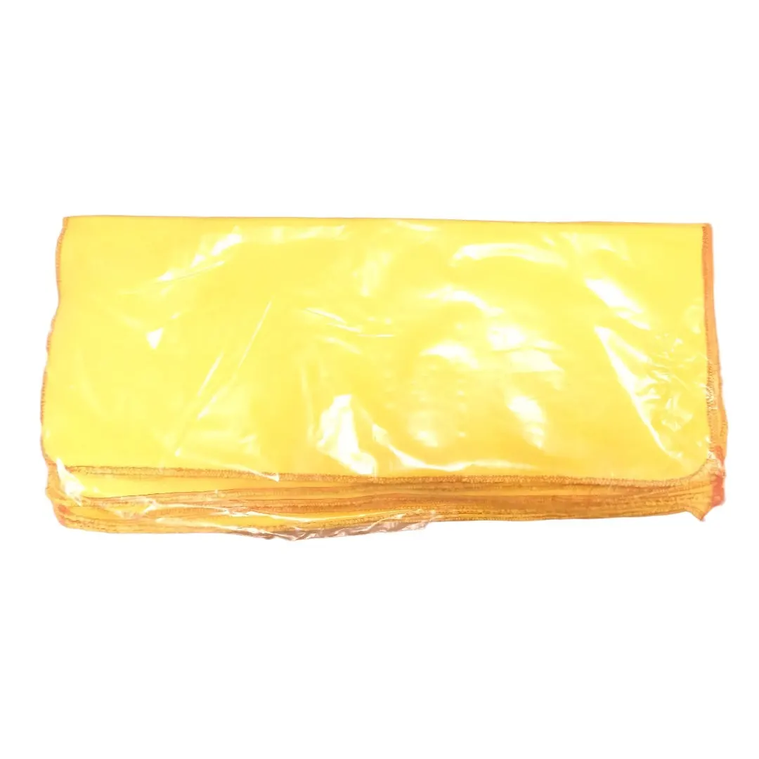 Paño Amarillo Grande Lanilla 50x50 12 Unidades Para Revender y Al Detal
