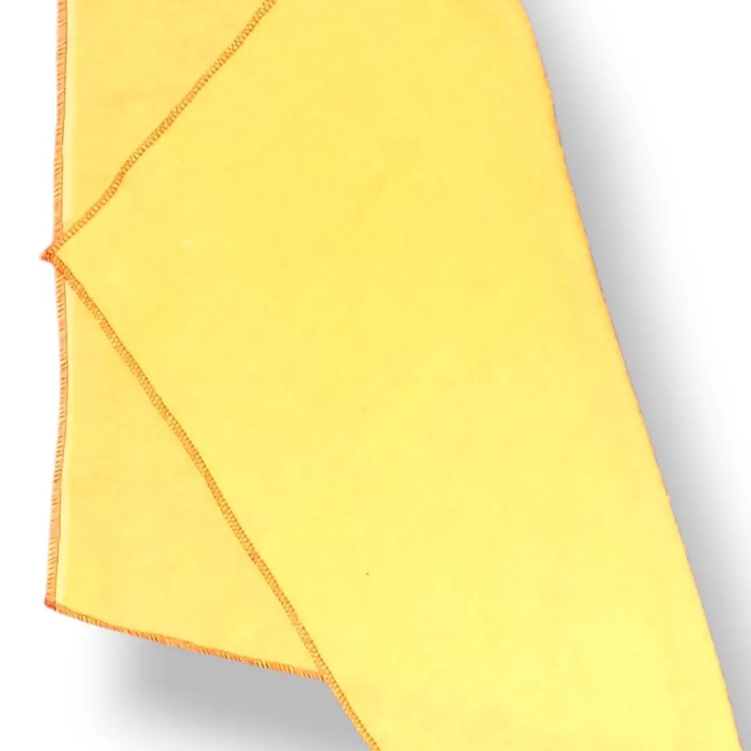 Paño Amarillo Pequeño Lanilla 40x37 12 Unidades al Mayor y Reventa