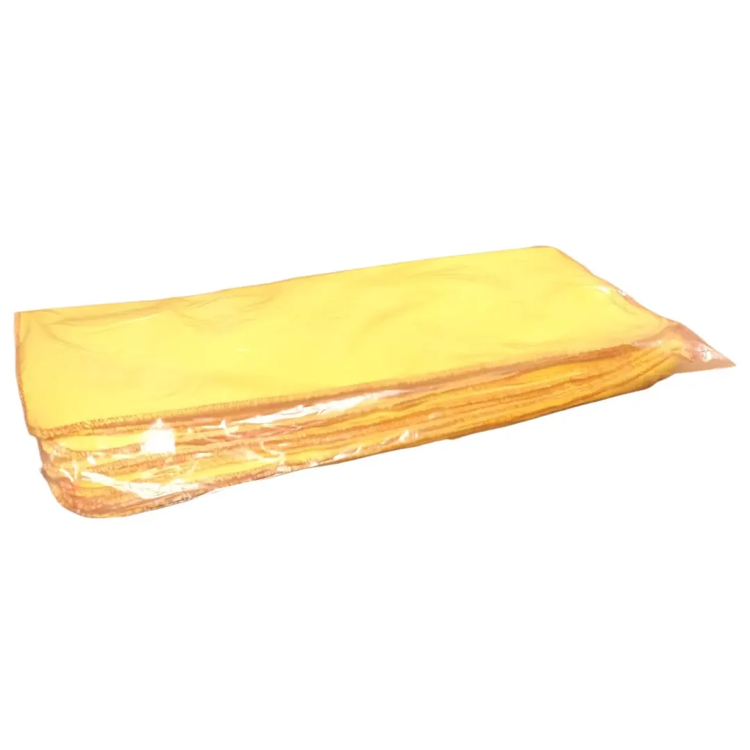 Paño Amarillo Mediano Lanilla 40x50 12 Unidades Para La Reventa y Al Detal
