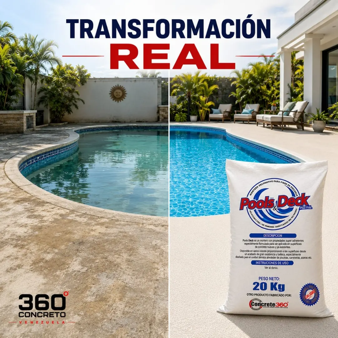 ¡Renueva y Protege el Área de tu Piscina con PoolDeck 360!