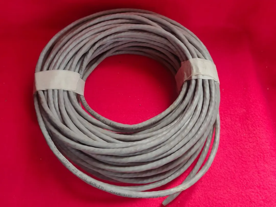 25 Mts de cable UTP Gat6 para internet, CCTV, etc