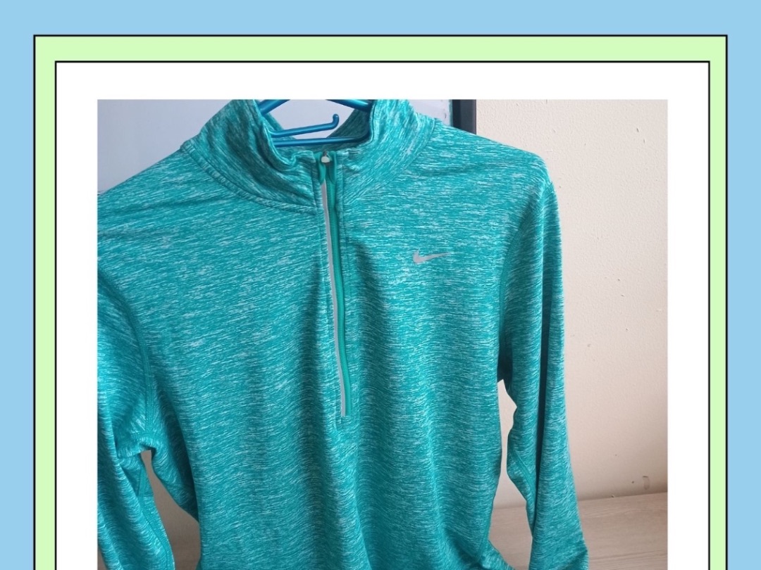 Suéter Deportivo Nike Dama Talla M Color Turquesa