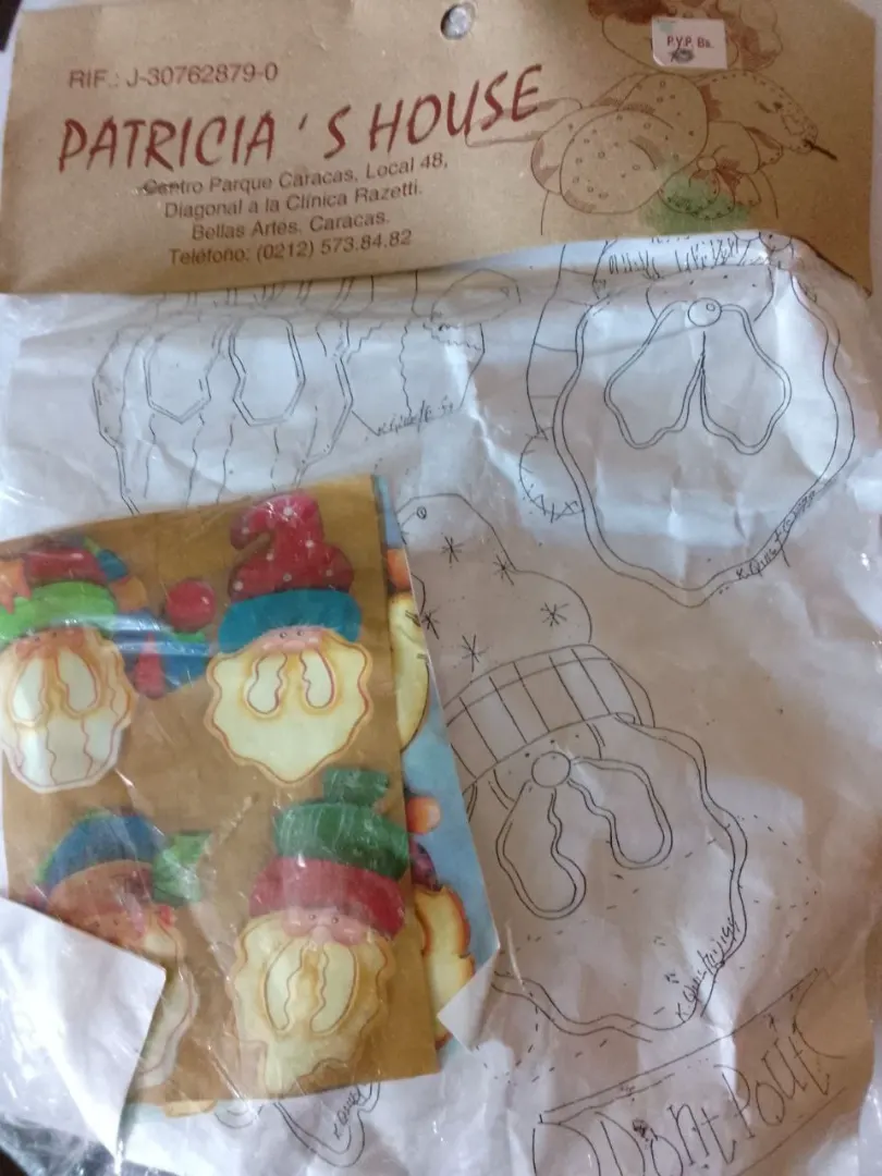 Moldes en MDF para pintar, motivos Santas