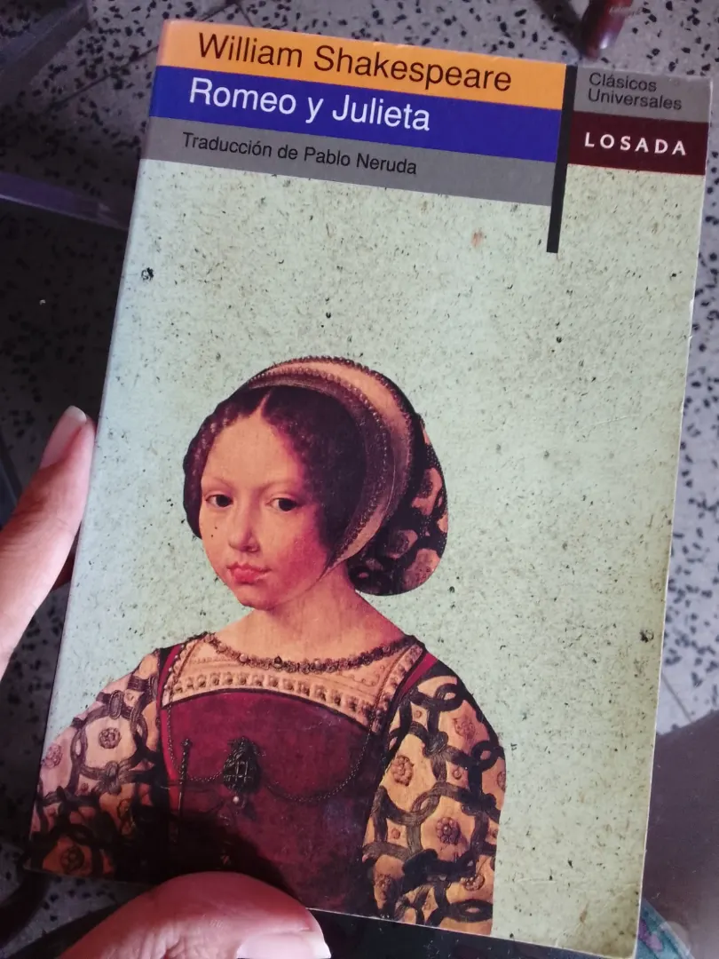 Libro Romero y Julieta