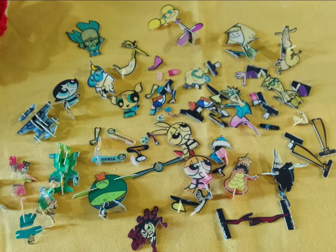 Figuritas armables de comiquitas