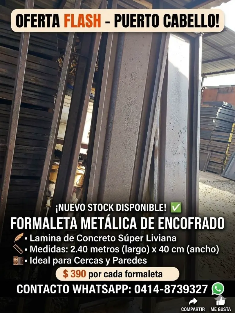 Formaletas Metálicas