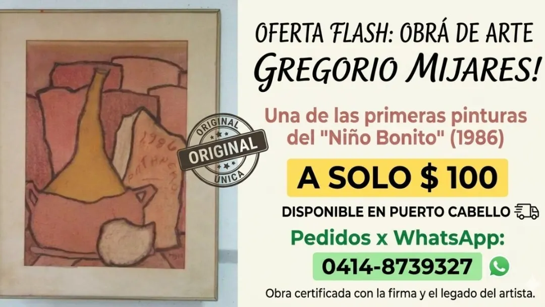 Cuadro Original Griego Mijares