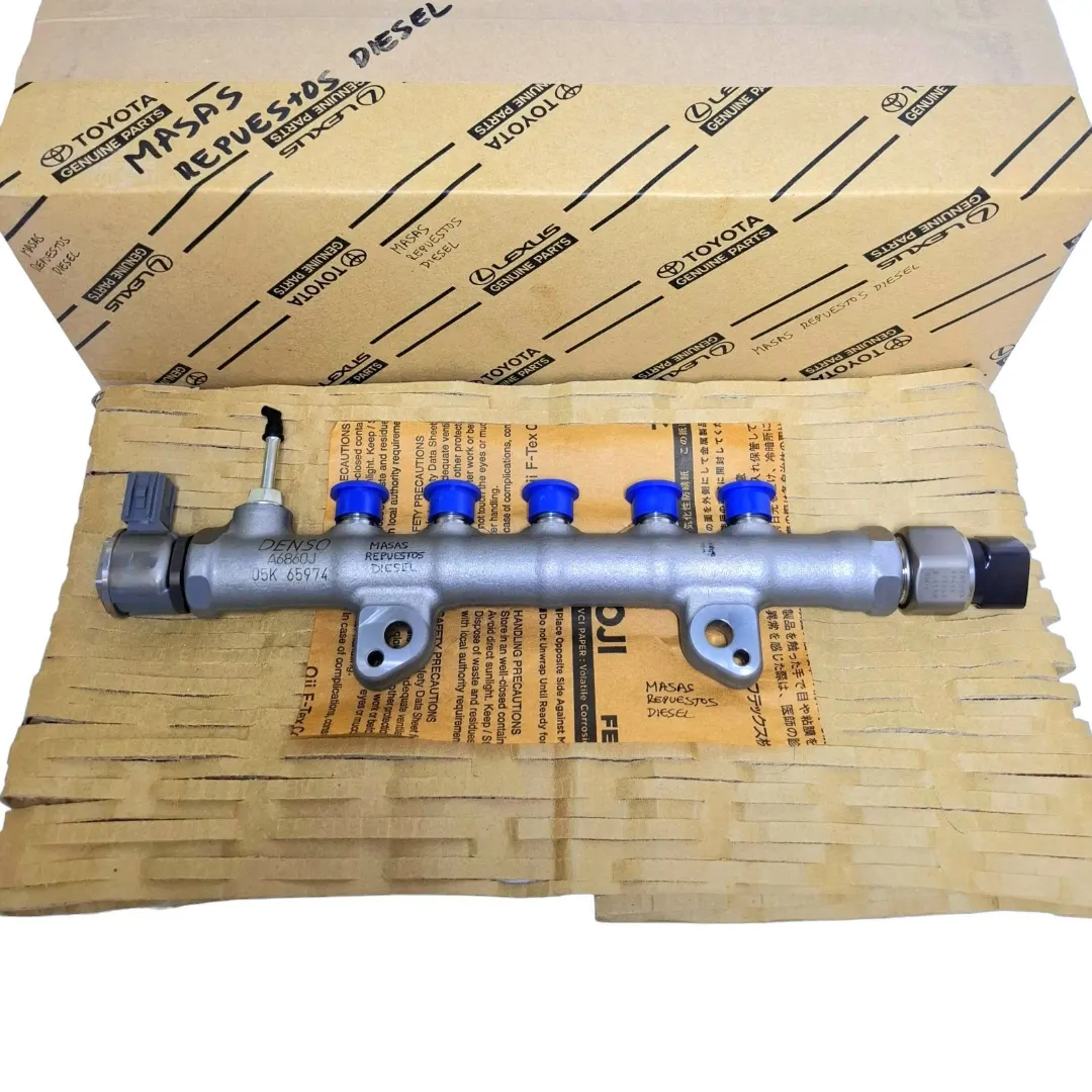 Riel Flauta de Inyección Toyota Hilux / Revo / Fortuner / Prado / Coaster (1GD, 2GD) (Modelo B)