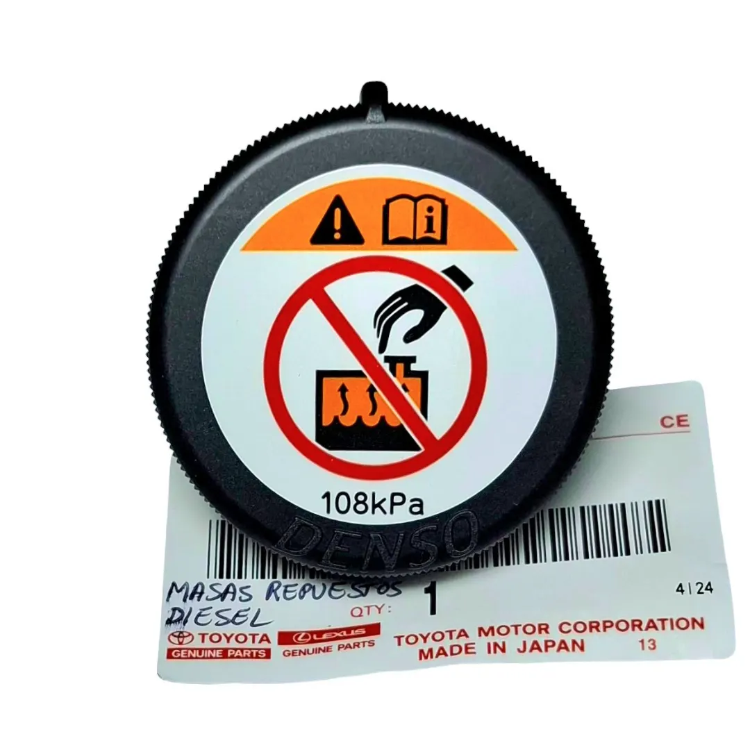 Tapa de Tanque de Radiador de Refrigerante Toyota 1GD 2.8, 2GD 2.4, 1KD 3.0, 2KD 2.5, 1VD, 2GR, 2TR